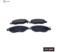 Brake pads Front Axle 19-0671 MAXGEAR for FORD TRANSIT Bus TRANSIT Van