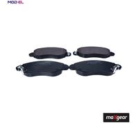 MaXgear Brake Pad Set 19-0672 Front Disc Brake for FORD Transit