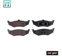 BRAKE PAD SET DISC BRAKE 19-0865 FOR PLYMOUTH DODGE CHRYSLER ECB/ECC 2.0L 4cyl