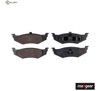 BRAKE PAD SET DISC BRAKE 19-0865 FOR PLYMOUTH DODGE CHRYSLER ECB/ECC 2.0L 4cyl