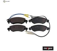 Brake pads Front Axle 19-0872 MAXGEAR for CITROËN C5 I C5 II