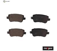 MAXGEAR 19-0874 Brake Pads Set Rear for Fiat Croma