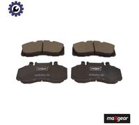 BRAKE PAD SET DISC BRAKE 19-0895 FOR MERCEDES-BENZ T2/LN1/Platform/Chassis/Van