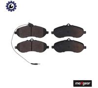 BRAKE PAD SET DISC BRAKE 19-0908 FOR PEUGEOT EXPERT/Platform/Chassis/Van/TEPEE