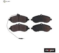 BRAKE PAD SET DISC BRAKE 19-0908 FOR PEUGEOT EXPERT/Platform/Chassis/Van/TEPEE