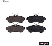 BRAKE PAD SET DISC BRAKE 19-1081 FOR CITROEN C3/Pluriel C2/ENTERPRISE8HX 1.4L C2