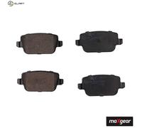 Brake pads Rear Axle 19-1094 MAXGEAR for LAND ROVER FORD VOLVO