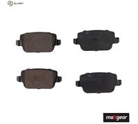 Brake pads Rear Axle 19-1094 MAXGEAR for LAND ROVER FORD VOLVO