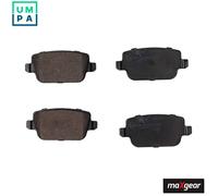 Brake pads Rear Axle 19-1094 MAXGEAR for LAND ROVER FORD VOLVO