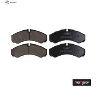 Brake pads 19-1099 MAXGEAR for IVECO RENAULT