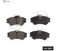 BRAKE PAD SET DISC BRAKE 19-1100 FOR RENAULT ESPACE/III/Mk G8T716/714/760 2.2L