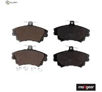 BRAKE PAD SET DISC BRAKE 19-1116 FOR MITSUBISHI VOLVO 4G13 1.3L 4G93 1.8L 4cyl
