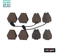 BRAKE PAD SET DISC BRAKE 19-1121 FOR VW AUDI A6/S6 ALLROAD AYT/BKL 6cyl PHAETON