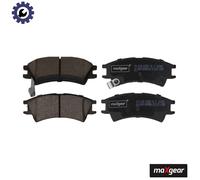 BRAKE PAD SET DISC BRAKE 19-1128 FOR HYUNDAI ATOZ/AMICA ATOS SANTRO/XING 1.0L