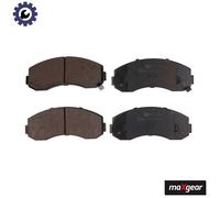 MAXGEAR 19-1138 Brake Pads Set Front for Bongo K2500 K2700 Besta Hi-Topic K2900