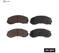 MAXGEAR 19-1138 Brake Pads Set Front for Bongo K2500 K2700 Besta Hi-Topic K2900