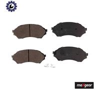Brake pads 19-1142 MAXGEAR for MAZDA 323 S Mk VI Saloon 323 F/P Mk VI Hatchback