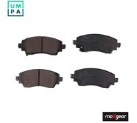 Brake pads Front Axle 19-1154 MAXGEAR for TOYOTA COROLLA Liftback