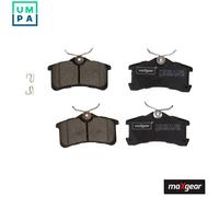 BRAKE PAD SET DISC BRAKE 19-1158 FOR TOYOTA COROLLA/Liftback/Compact AVENSIS