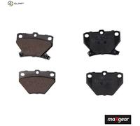 Brake Pad Set, disc brake for PONTIAC TOYOTA:XA,IST,RUNX,ECHO,VIOS 88972099
