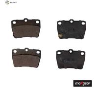 BRAKE PAD SET DISC BRAKE 19-1162 FOR TOYOTA RAV/4/II/SUV/Mk 1ZZ-FE 1.8L 4cyl