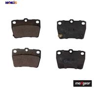 BRAKE PAD SET DISC BRAKE 19-1162 FOR TOYOTA RAV/4/II/SUV/Mk 1ZZ-FE 1.8L 4cyl