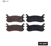 BRAKE PAD SET DISC BRAKE 19-1385 FOR MAZDA ROADSTER/II/MX-5 FAMILIA/LANTIS/V