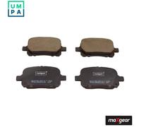 BRAKE PAD SET DISC BRAKE 19-1392 FOR TOYOTA ESTIMA/PREVIA TARAGO 2AZ-FE 2.4L
