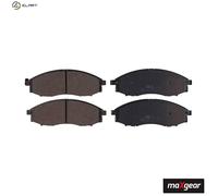 BRAKE PAD SET DISC BRAKE 19-1408 FOR NISSAN BIG/M/FRONTIER/Platform/Chassis 3.2L