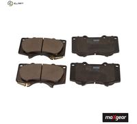 Brake pads 19-1425 MAXGEAR for TOYOTA MITSUBISHI