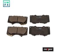 Brake pads 19-1425 MAXGEAR for TOYOTA MITSUBISHI