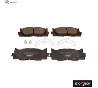 BRAKE PAD SET DISC BRAKE 19-1461 FOR LEXUS TOYOTA 2AR-FXE/FE 2.5L 4cyl ES 3.5L