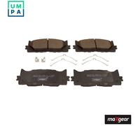 BRAKE PAD SET DISC BRAKE 19-1461 FOR LEXUS TOYOTA 2AR-FXE/FE 2.5L 4cyl ES 3.5L