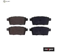 Brake pads Rear Axle 19-1466 MAXGEAR for MAZDA CX-7 CX-9