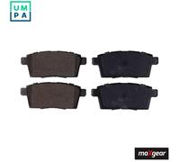 Brake pads Rear Axle 19-1466 MAXGEAR for MAZDA CX-7 CX-9