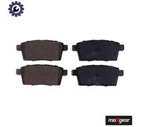 Brake pads Rear Axle 19-1466 MAXGEAR for MAZDA CX-7 CX-9
