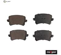 MAXGEAR 19-1479 Brake Pads Set Rear for A4 Leon A6 A3 Octavia Altea Caddy Superb