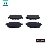 Brake pads Front Axle 19-1521 MAXGEAR