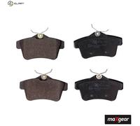 MAXGEAR 19-1562 Brake Pads Set Rear for C4 3008 DS DS4 5008 DS5 RCZ 508 308