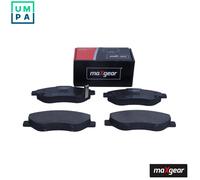 Brake pads 19-1563 MAXGEAR for OPEL CORSA D