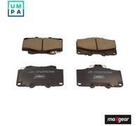MAXGEAR 19-1761 Brake Pads Set Front for Land Cruiser Hilux 4 Runner Taro Tacoma
