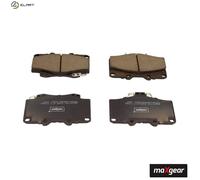MAXGEAR 19-1761 Brake Pads Set Front for Land Cruiser Hilux 4 Runner Taro Tacoma