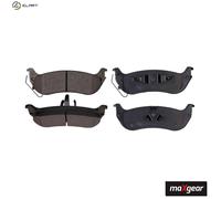 MaXgear Brake Pads Set 19-1901 - Rear Axle, Disc Brake for Chrysler Pacifica