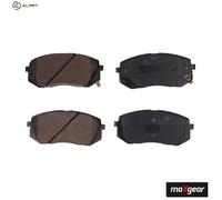 Brake pads Front Axle 19-1986 MAXGEAR for KIA HYUNDAI