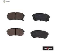 BRAKE PAD SET DISC BRAKE 19-1988 FOR HYUNDAI KIA D3FA 1.1L G3LA 1.0L 3cyl 1.2L