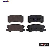 Brake pads Rear Axle 19-1990 MAXGEAR for MITSUBISHI DODGE CHRYSLER JEEP CITROËN