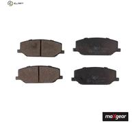 Brake pads 19-1994 MAXGEAR for SUZUKI SJ410 Cabrio SJ410 SJ413 SUPER CARRY Bus