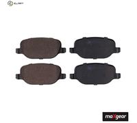 Brake pads Rear Axle 19-2063 MAXGEAR for ALFA ROMEO LANCIA