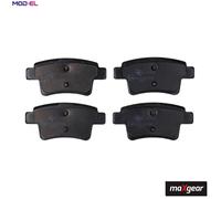 Brake pads Rear Axle 19-2089 MAXGEAR for CITROËN C4 PICASSO I MPV C4 I Saloon