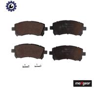 Brake pads 19-2134 MAXGEAR for SUBARU MITSUBISHI